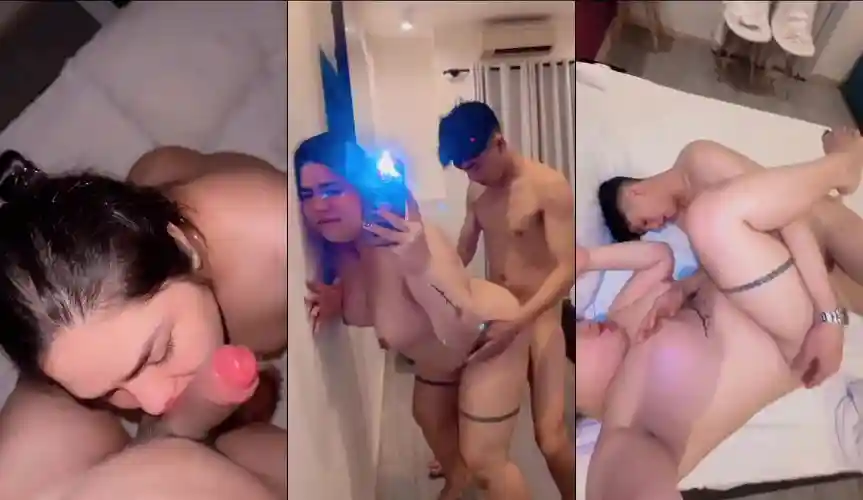 Chị gái siêu múp chăn chuối em trai non tơ mới vào đời