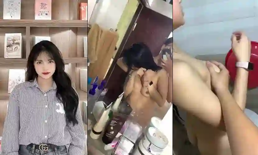 Cô bạn thân đang tắm mở cửa lao vào quay phim các kiểu