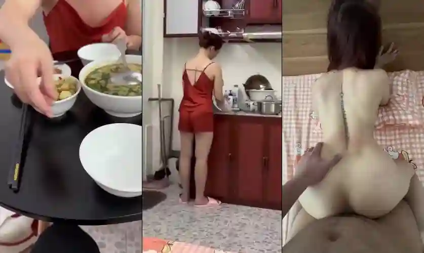 Vlog anh grab được em gái mời qua ăn rồi chịch em luôn